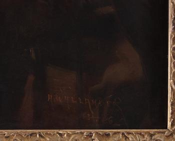 Alf Wallander, At dusk.