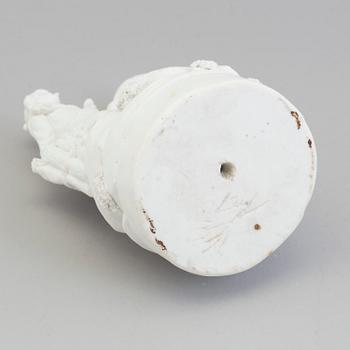 SKULPTUR, biskvi. Frankrike, Paris, troligen sent 1700-tal.