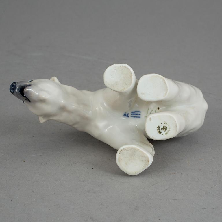 FIGURIN, porslin. Royal Copenhagen, 1900-tal.