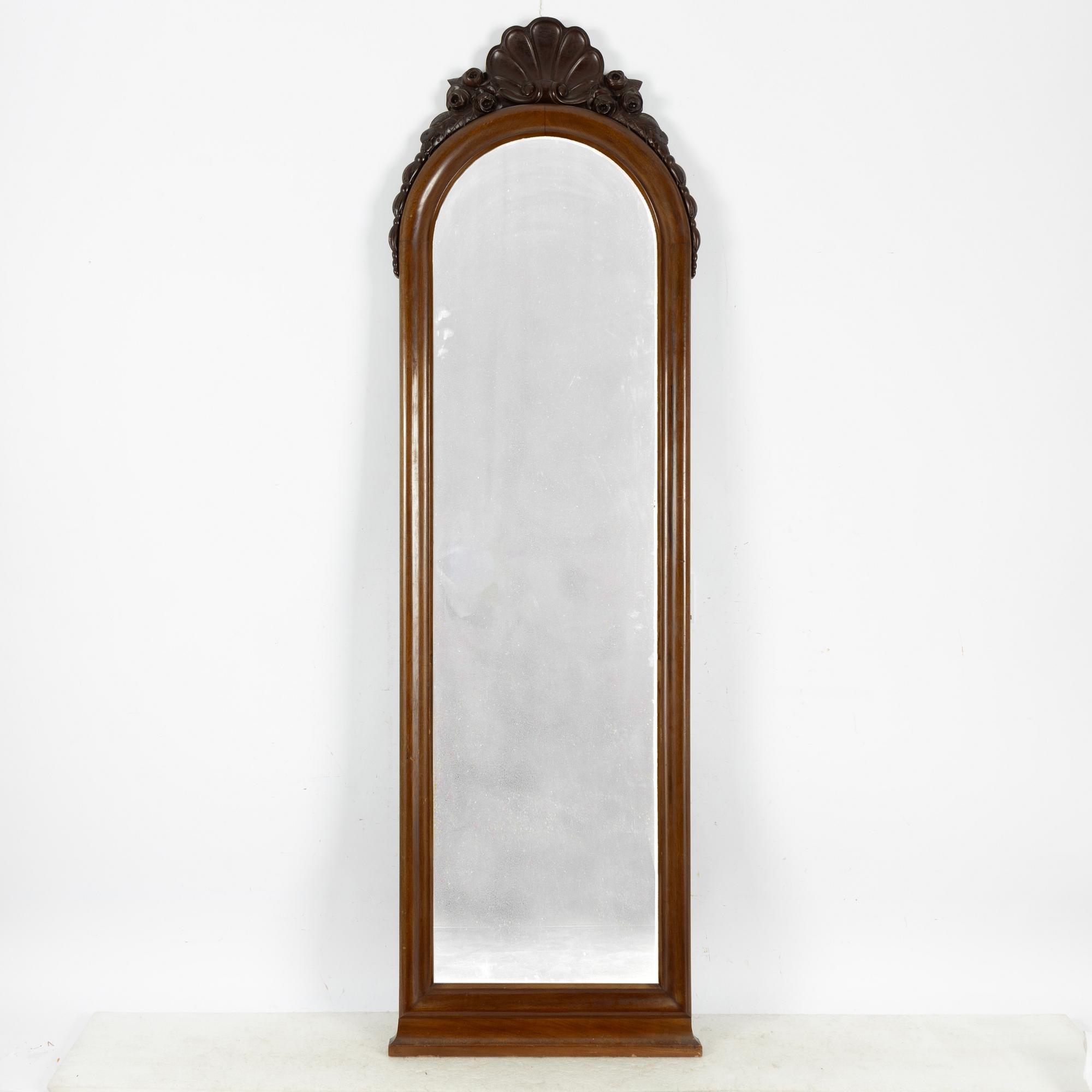 Floor length mirror, second half of the 19th Century.