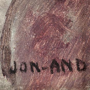 John Jon-And, "Stilleben i grått".