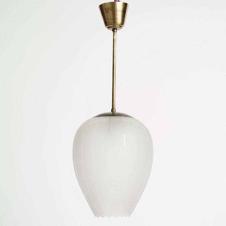 Harald Notini, a ceiling lamp model "11379", Arvid Böhlmarks Lampfabrik, Stockholm, 1940s.