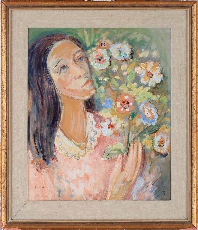 RUDOLF "RULLE" ABRAHAMSSON, blandteknik, sign.