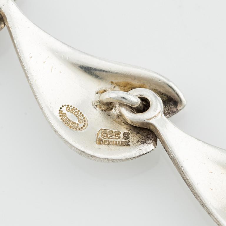 Georg Jensen, necklace, sterling silver, Denmark.
