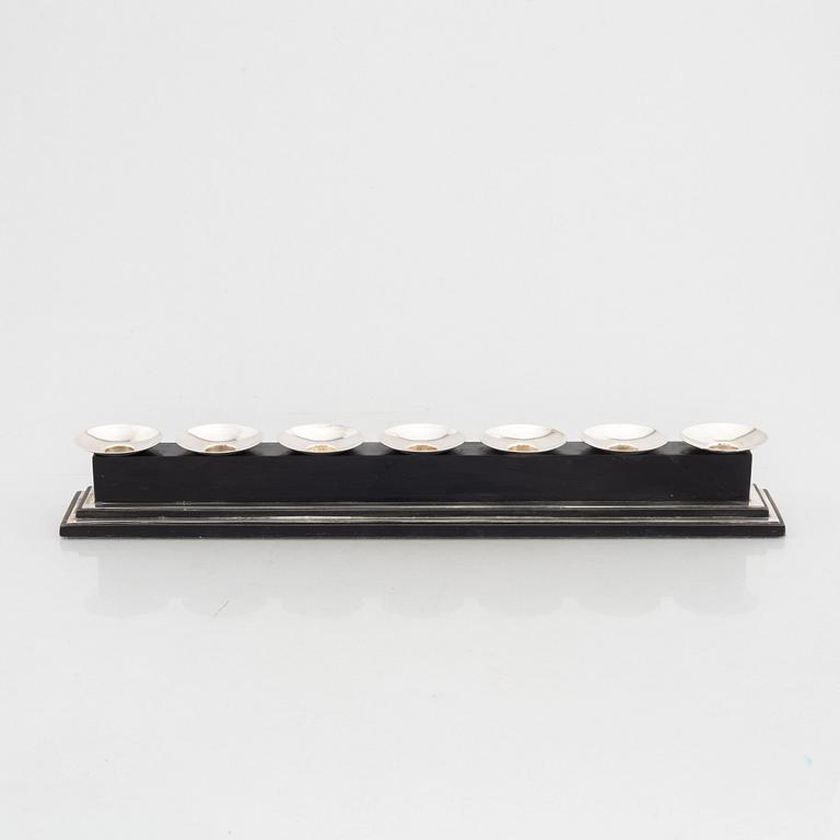 A silver candelabrum, GAB, Stockholm, 1939.