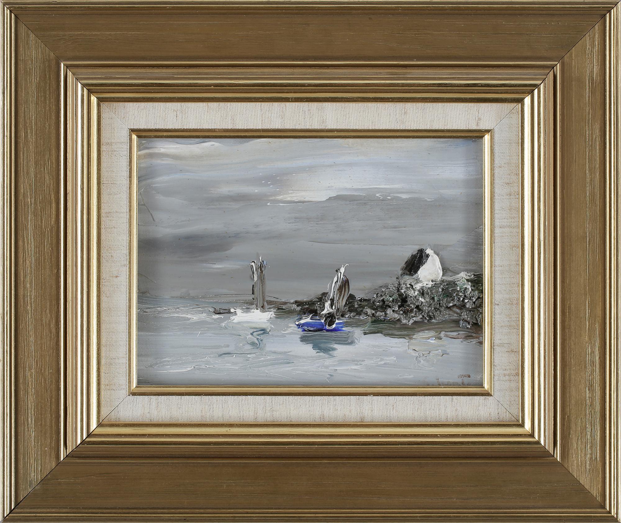 GEORGES LAPORTE, olja på duk, signerad.
