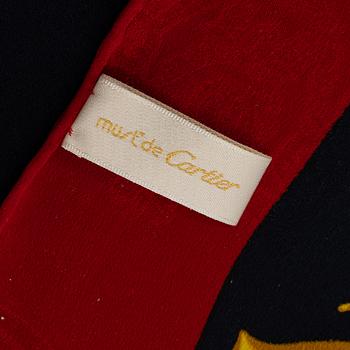 Cartier, a 'Panther Royale' scarf.