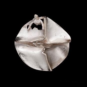RING, silver, "Jaaras dröm". Björn Weckström, Lapponia 1969.