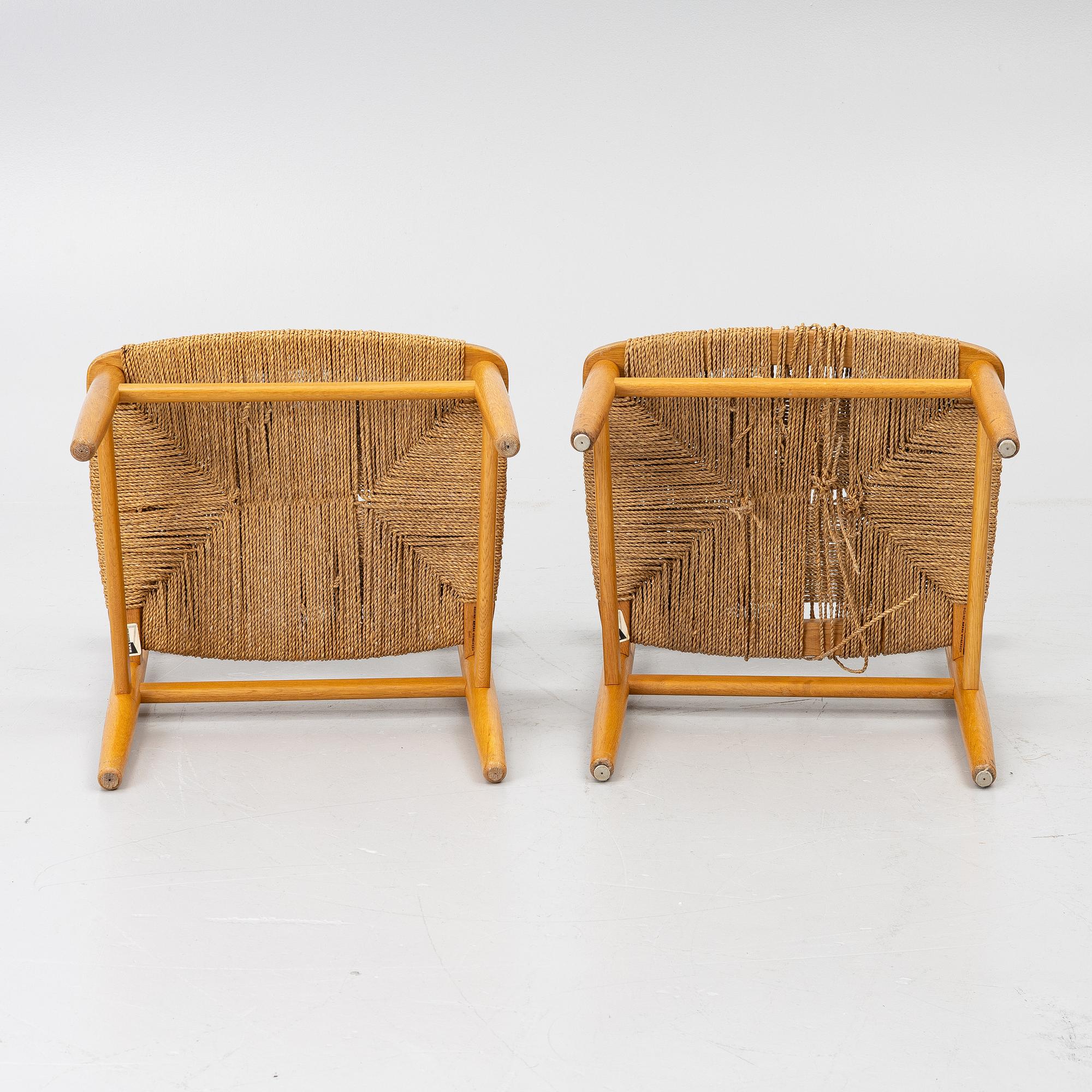 Børge Mogensen, Chairs, a pair, “Öresund”, Karl Andersson & Söner, Bra Bohag.