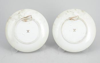 TALLRIKAR, 4 st, porslin, "gold imari", Japan, modern tillverkning.