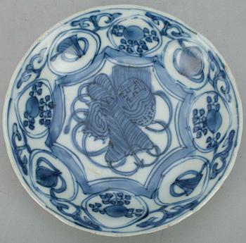 FAT, kraakporslin, Kina, Mingdynastin, Wanli (1573-1619).