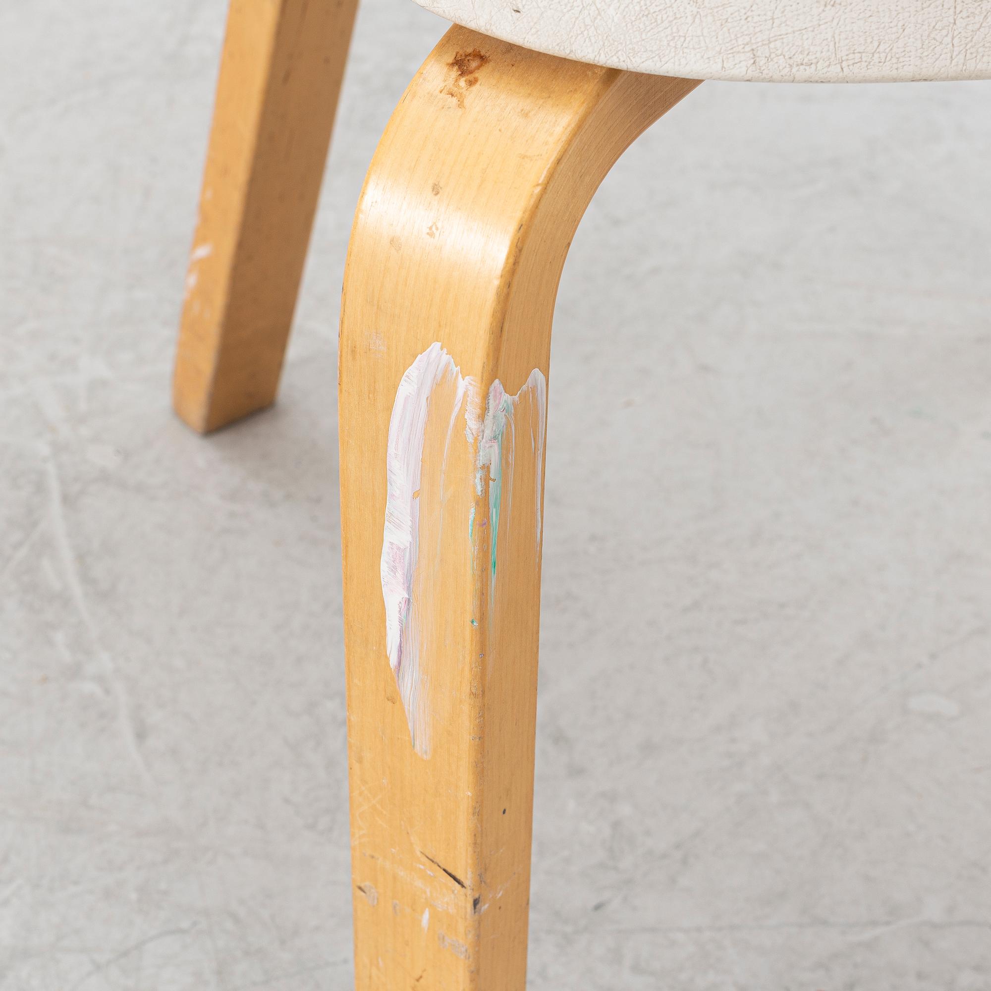 Alvar Aalto, a pair of model 69 chairs, Finland, second half of the 20th century.