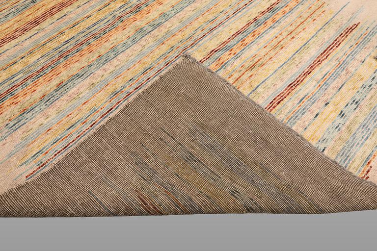 A Moroccan design carpet, c. 291 x 200 cm.