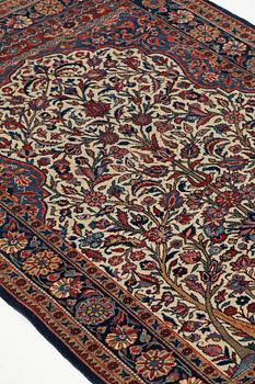 A RUG, semi-antique Keshan so called Dabir, ca 152 x 104 cm.