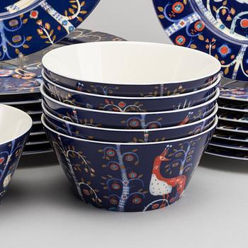 KLAUS HAAPANIEMI, servis, 22 dlr,  "Taika" Iittala Finland 2000-tal porslin.