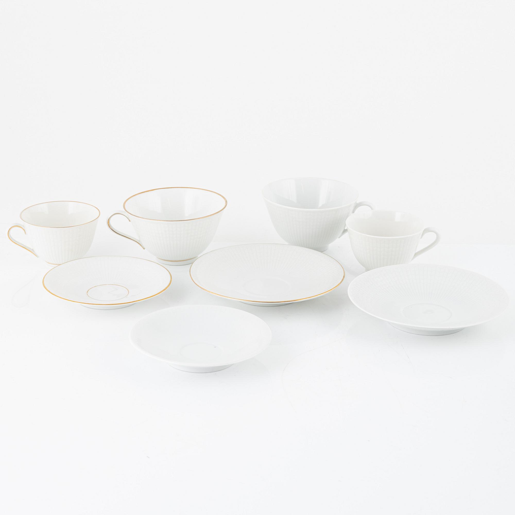 Louise Adelborg, a 167-piece 'Swedish Grace' dinner service, Rörstrand.
