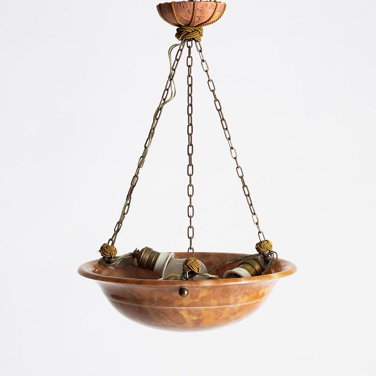 Takampel, alabaster, 1920-tal.