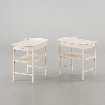 CARL MALMSTEN, sängbord, ett par, "Birgitta", Åfors Möbelfabrik.