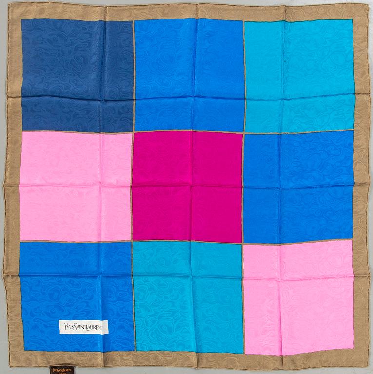 Yves Saint Laurent, Scarf, silk.