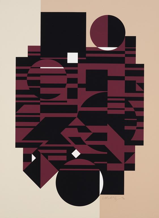 Victor Vasarely, "Elbrouz".