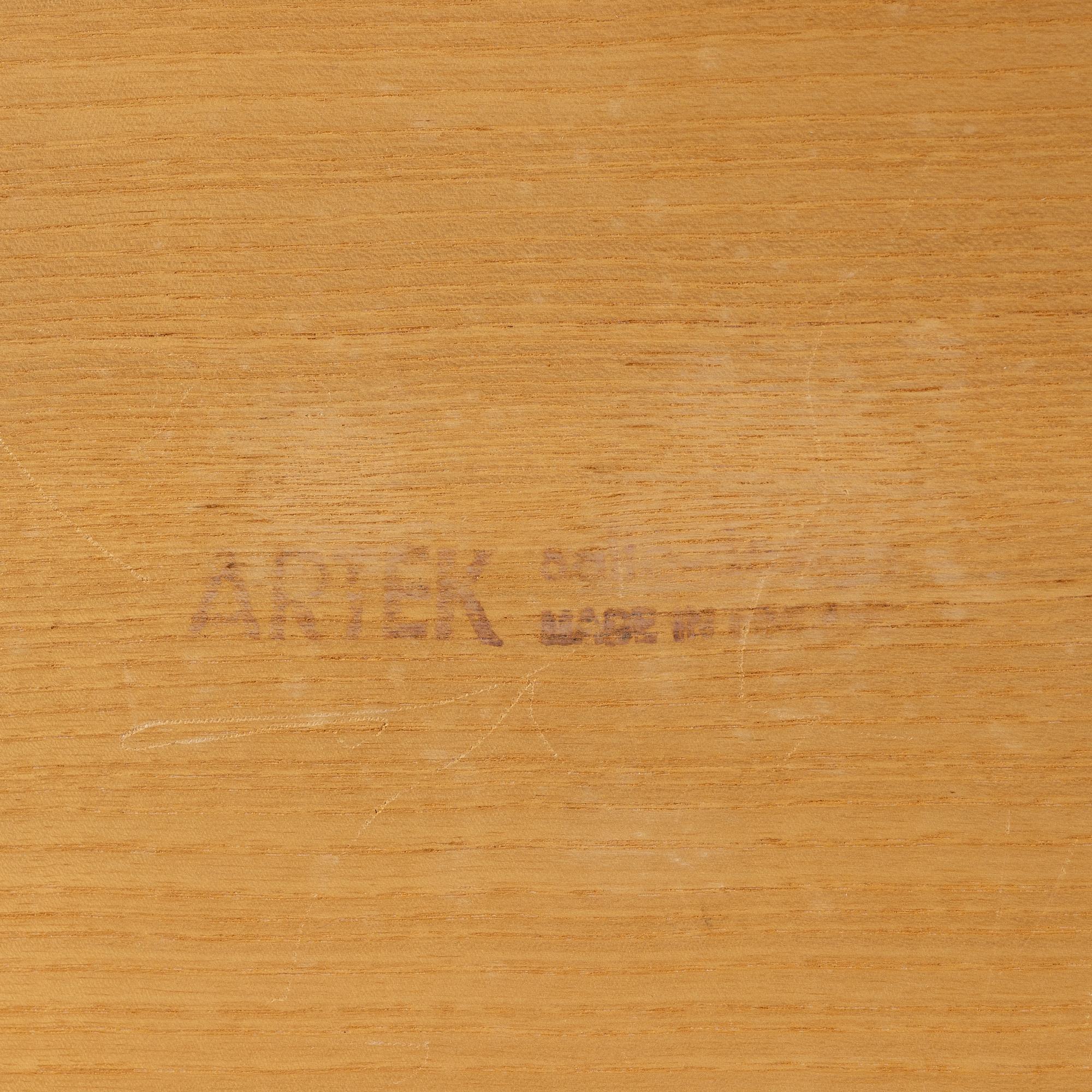 Alvar Aalto, a model X601 sidetable, Artek , Finland.