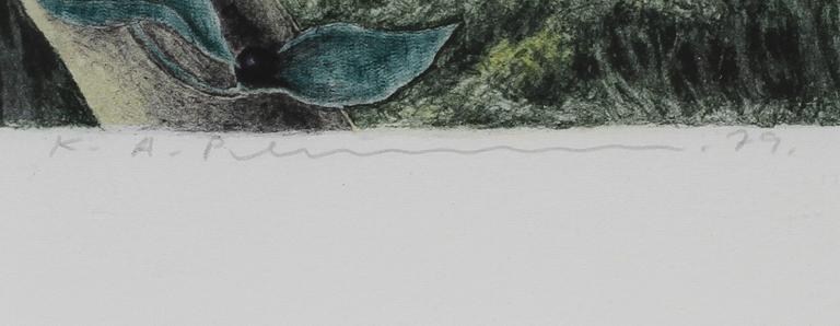 KARL AXEL PEHRSON, litografi, sign, dat -79, numr 352/385.