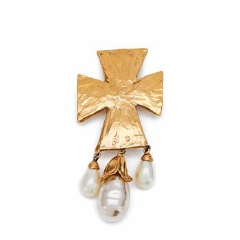 700. YVES SAINT LAURENT, brosch.