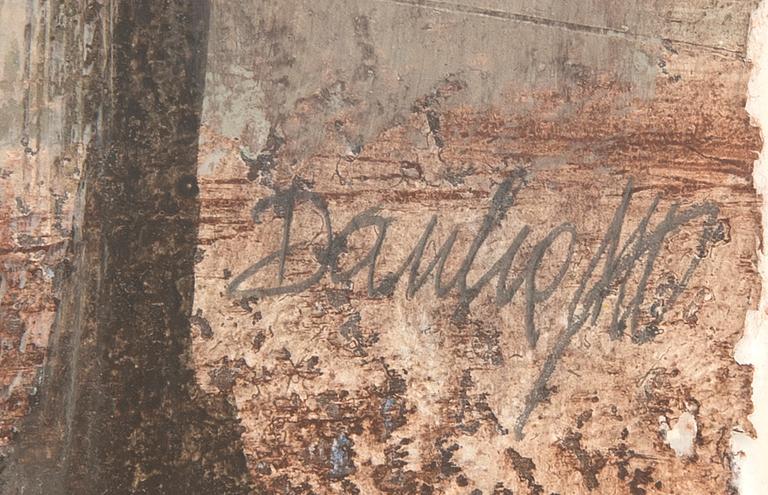 Danka Jaworska,  mixed media signed.