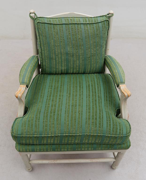 KARMSTOL, sk Gripsholmsstol, Solgården, 1900-talets andra hälft.