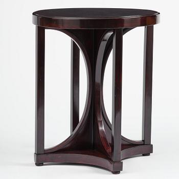 Josef Hoffmann, salongsmöbel, fyra delar, modell 421/428, Jacob & Josef Kohn, Wien, 1900-talets början.
