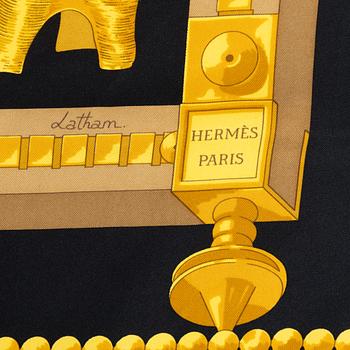 Hermès, scarf, "Cuillers d'Afrique".