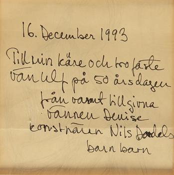 Nils von Dardel, a pencil drawing, sketch for the painting "Philippe".