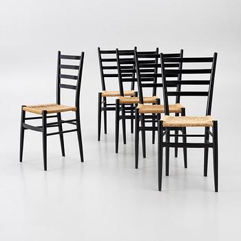 5 chairs, 'Bologna', IKEA.
