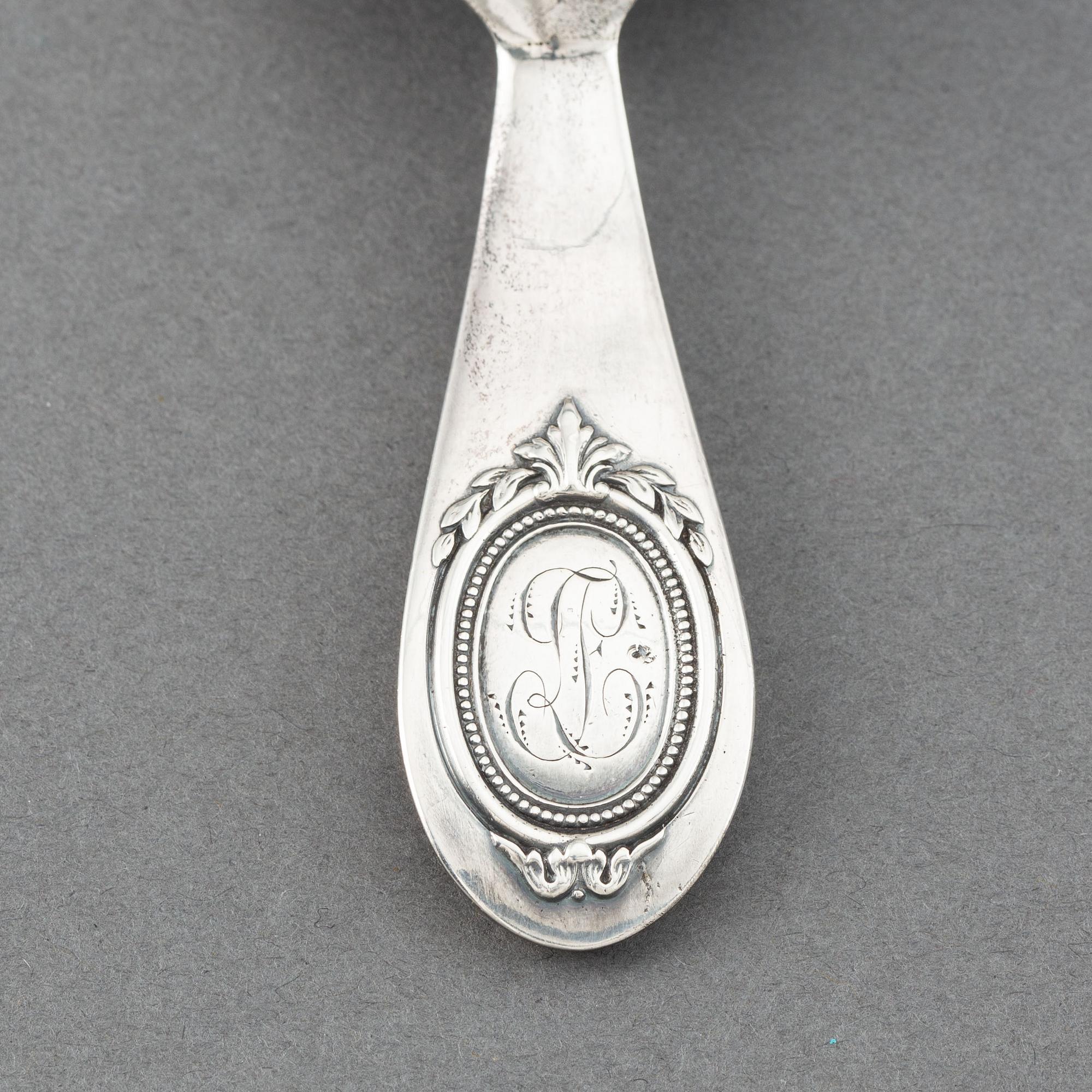 Medicinsked, sterlingsilver, Frankrike.