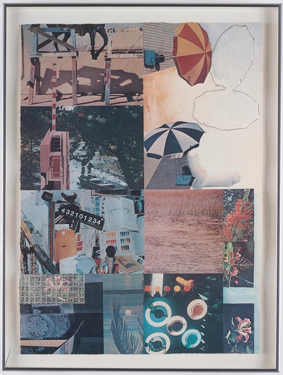 Robert Rauschenberg, "Print for the Center for Performing Arts".