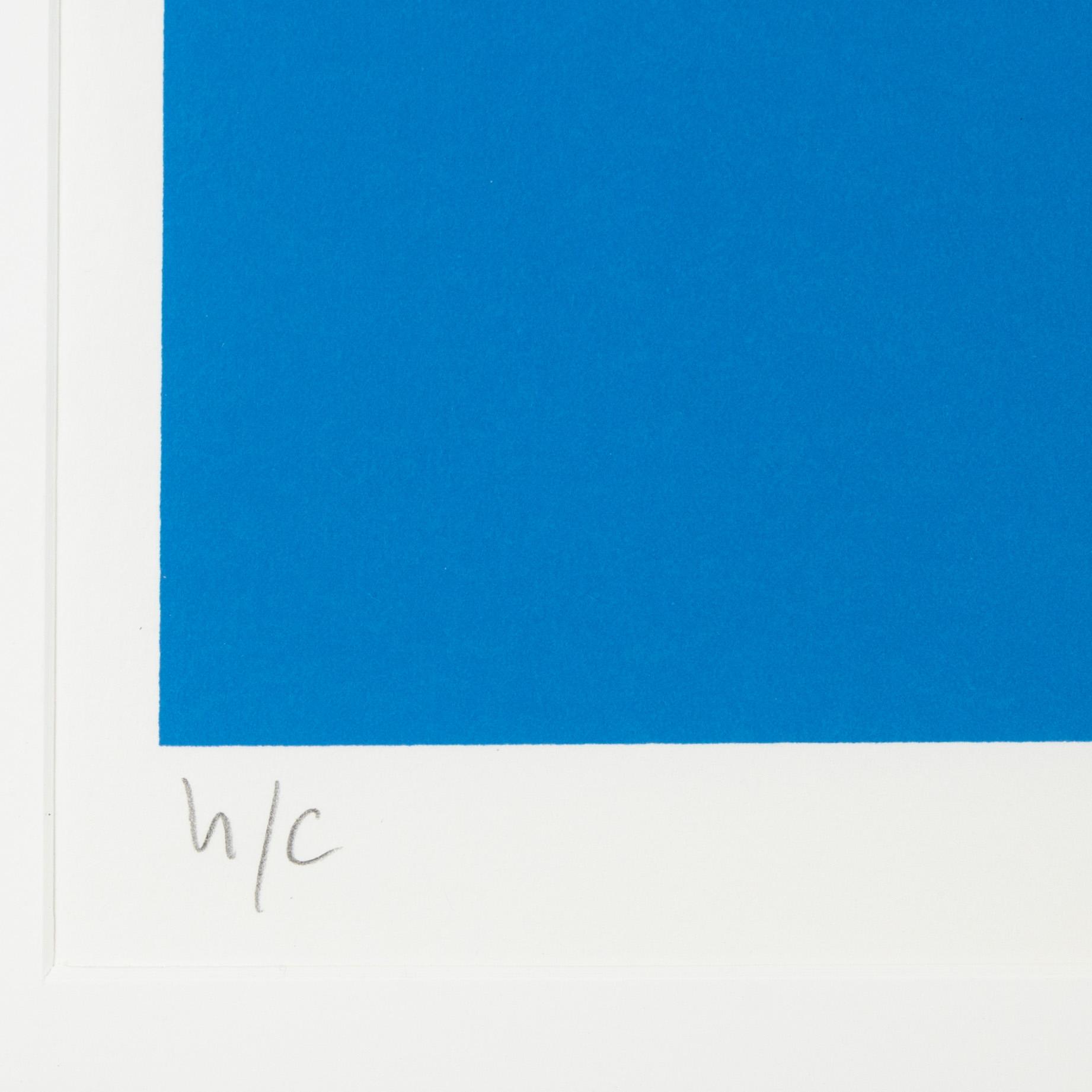 Franco Costa, färgserigrafi, signerad HC.