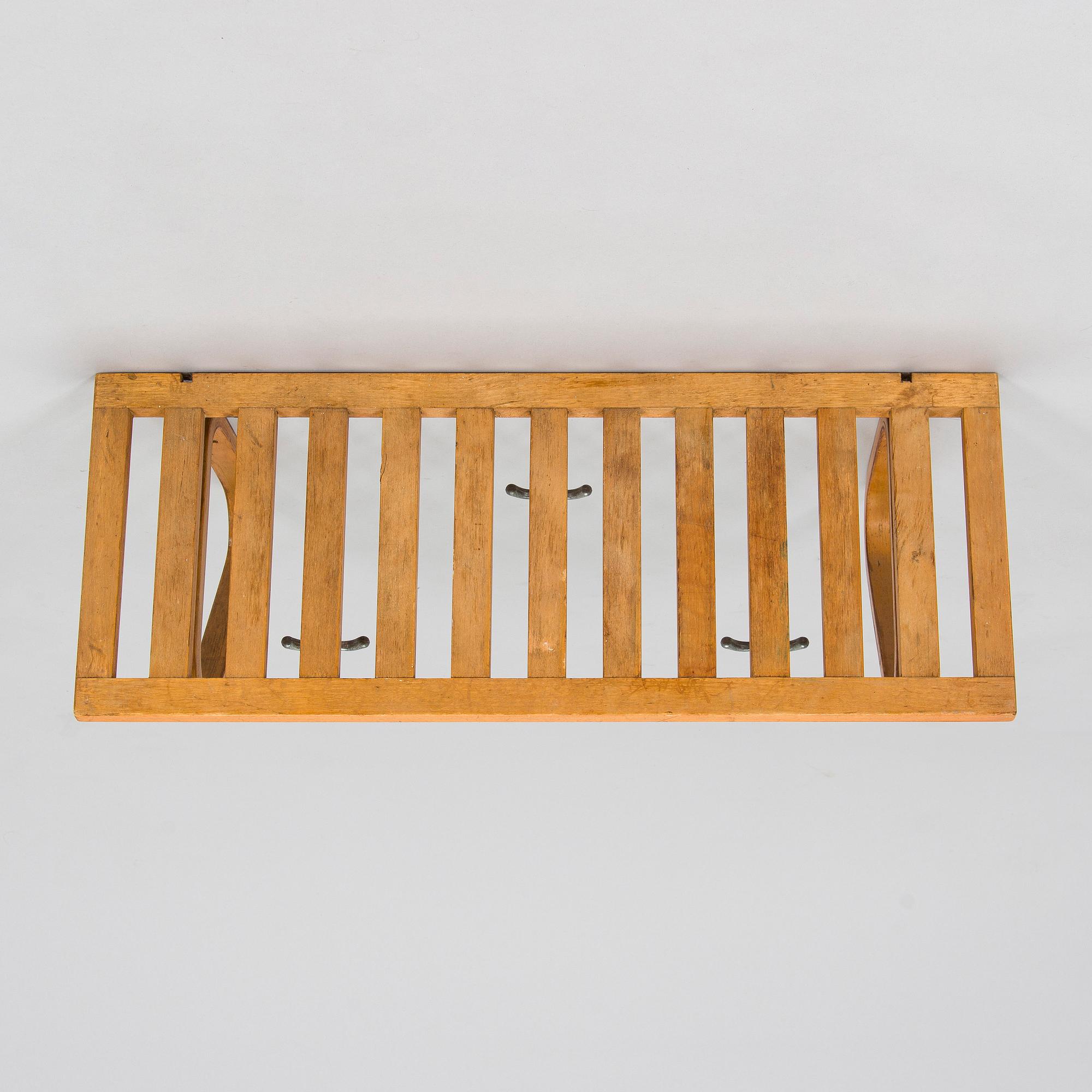 Alvar Aalto, A 1930/1940s coat rack, model 113 for O.Y. Huonekalu- ja Rakennustyötehdas A.B.