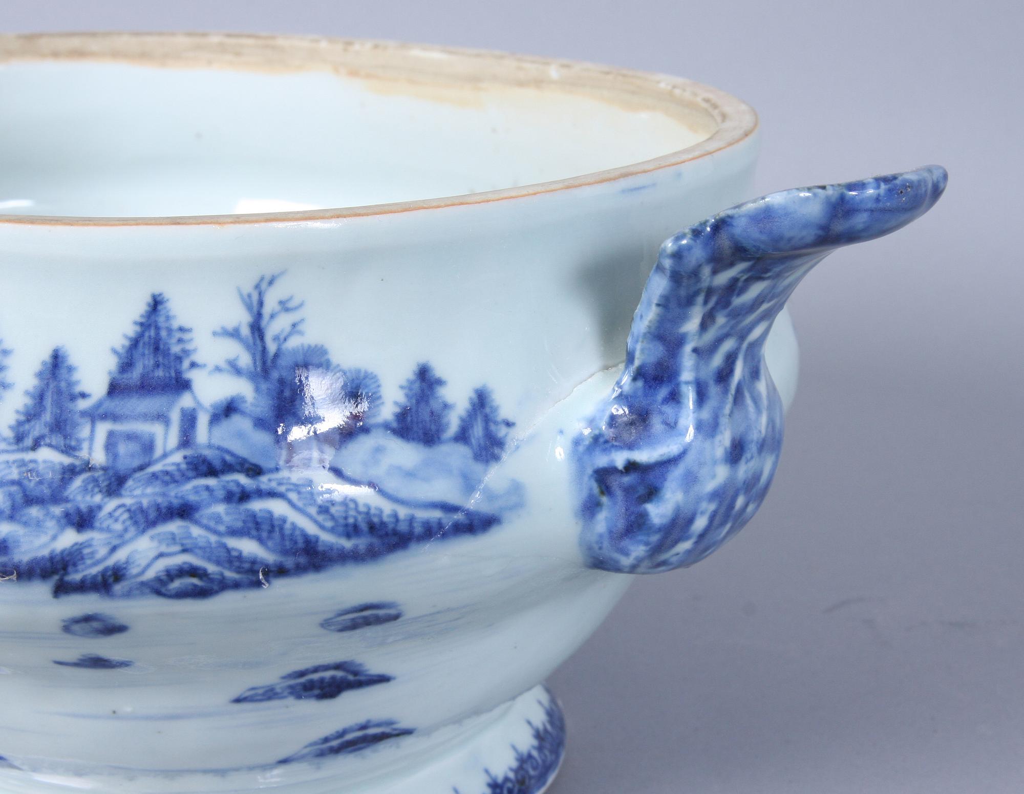 TERRIN samt LOCK, porslin, Kina, 1700-tal.