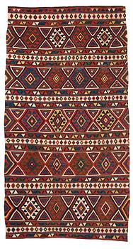 1273. ANTIQUE CAUCASIAN/PERSIAN KILIM. 302,5 x 164,5 cm.