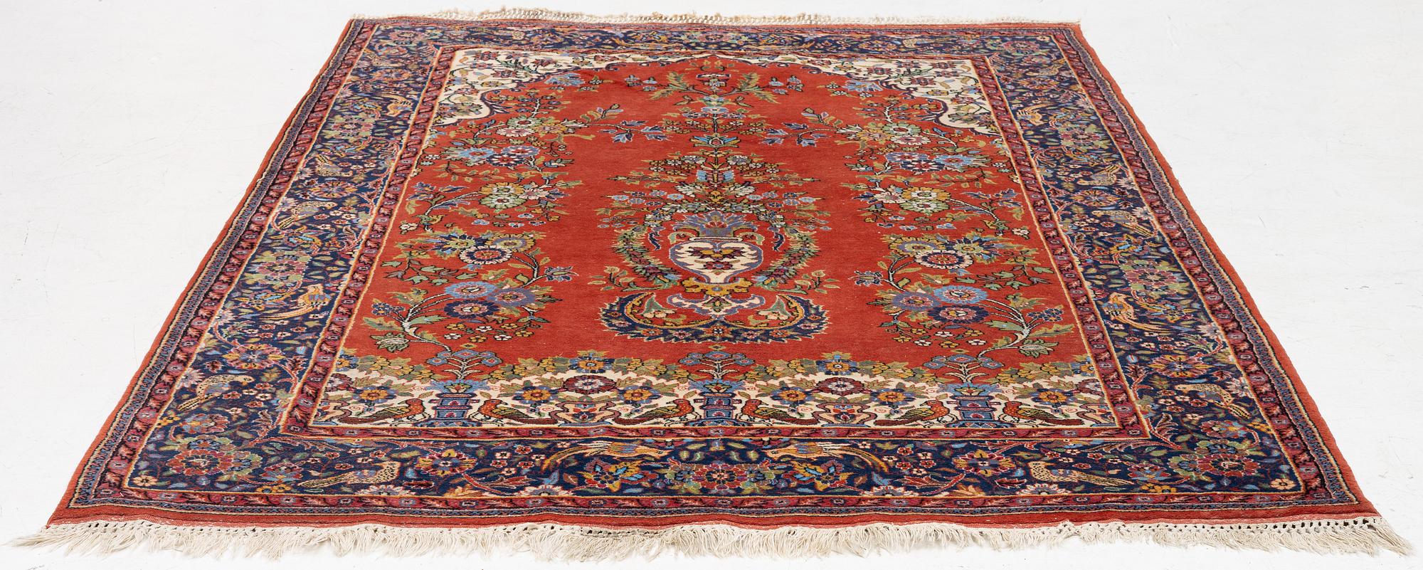 Carpet, likely eastern Persia, approximately 270 x 185 cm.