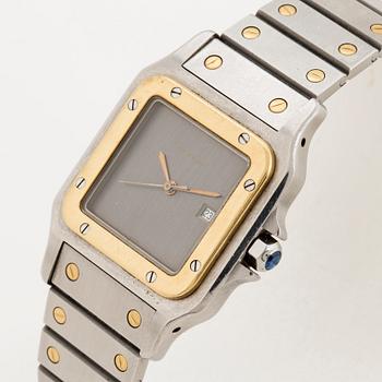 Cartier, Santos Carree, wristwatch, 29 x 29 (41) mm.