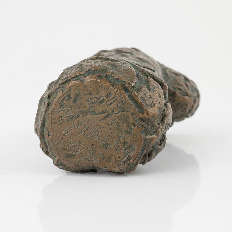 Voldemar Balutis, a signed bronze sculpture, dated 1975.