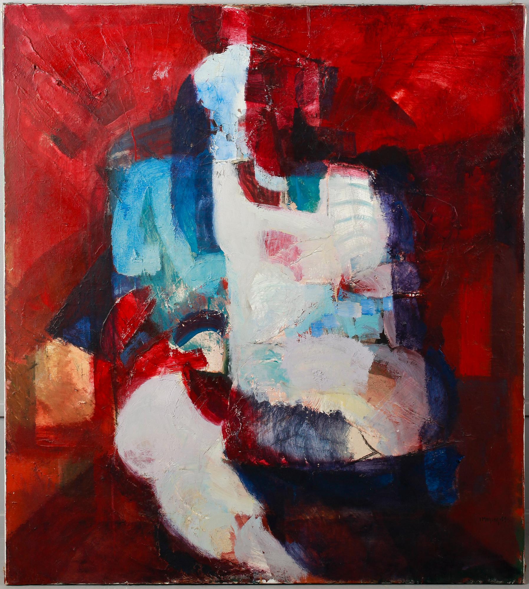 IVAR MORSING, oil on canvas, signed and dated -69.