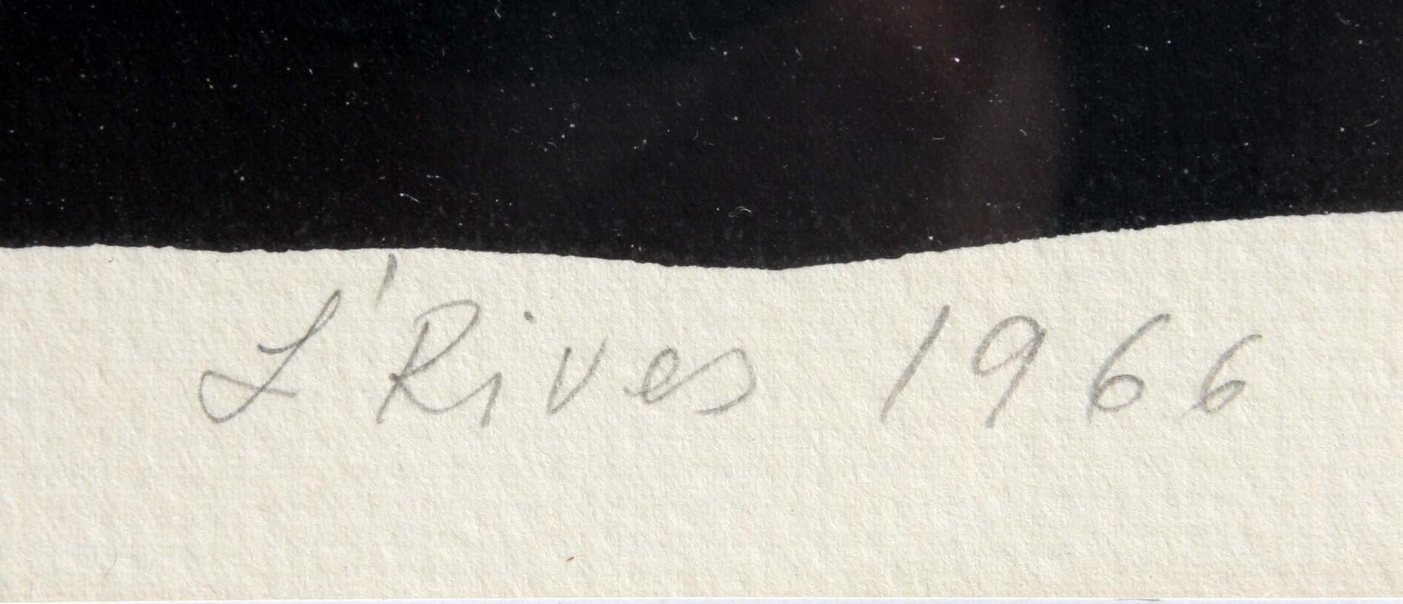 LEIDA RIVES-ELFVÉN, färglitografi, sign, dat 1966 och numr 41/50.