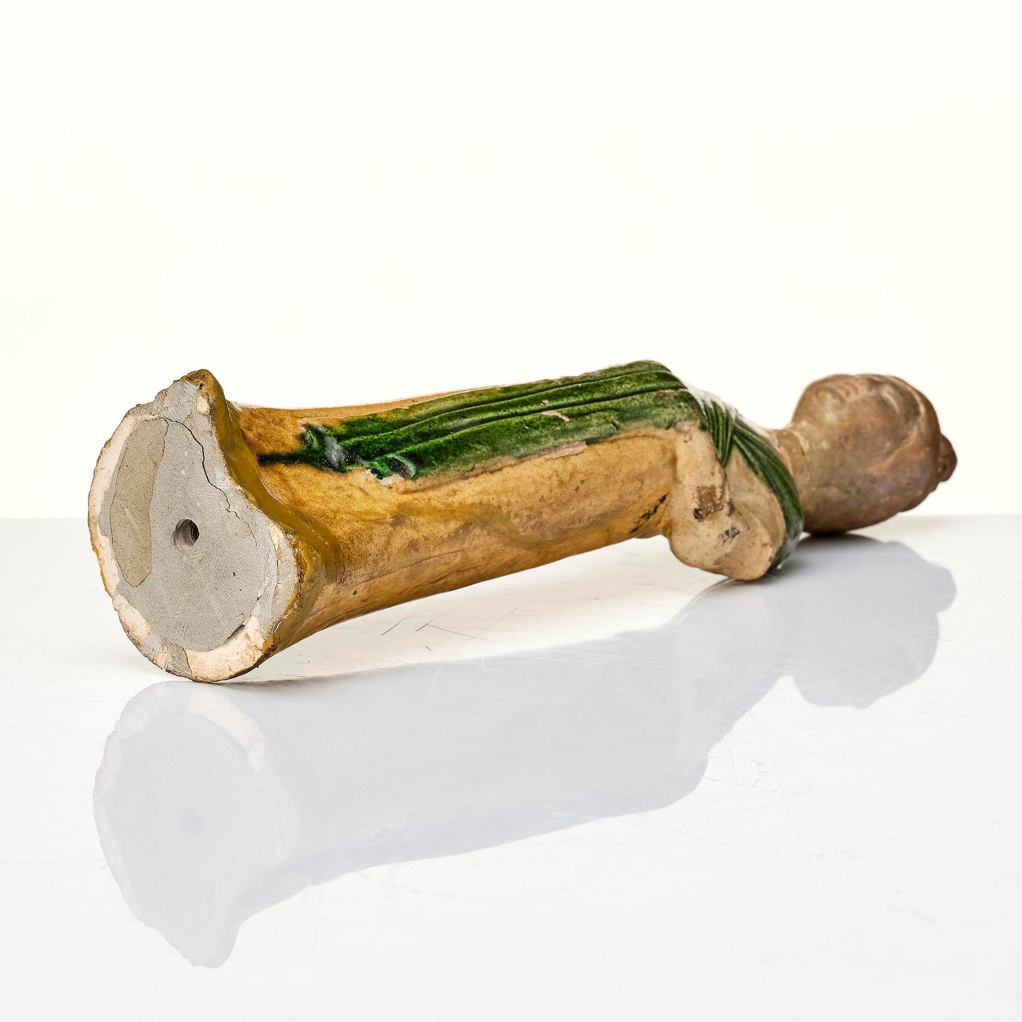 Figuriner, lergods. Sui/Tangdynastin.