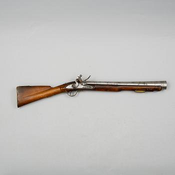 MUSKEDUNDER, flintlås, 1700/1800-tal.