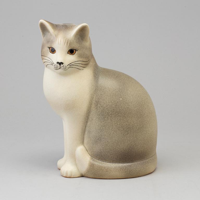 A stoneware figurine by Lisa Larson Gustavsberg.