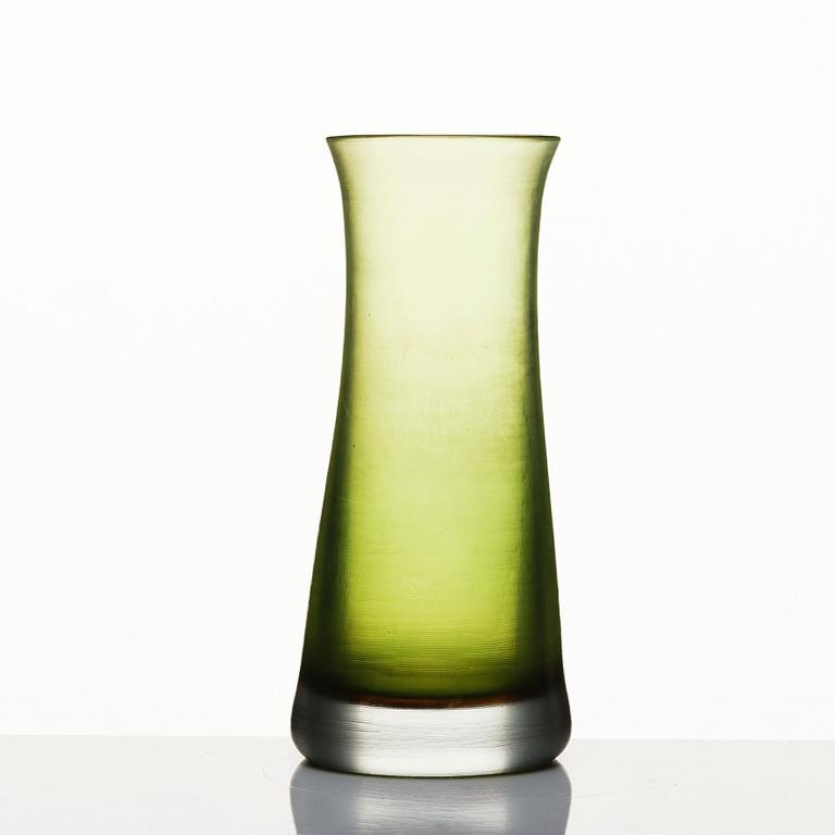 Paolo Venini, 'Inciso' glass vase, Venini, Murano, Italy 1960s.