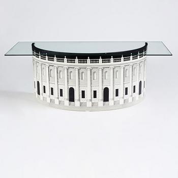 Piero Fornasetti, soffbord, "Architettura", Fornasetti, Milano, Italien 2008.