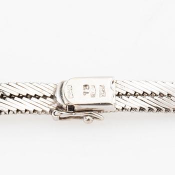 Necklace 18K white gold, Signoretti Renato, Vicenza Italy.